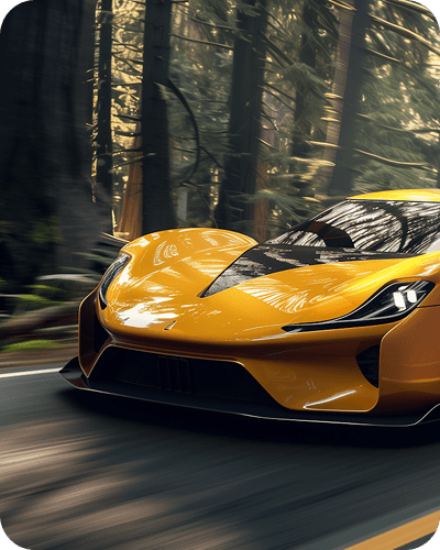 High-Speed Automotive Cinematic Experience